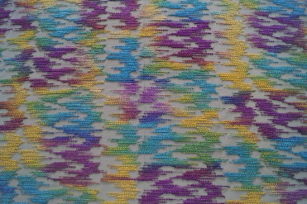 Ткань фатин (сетка) с вышивкой Missoni
