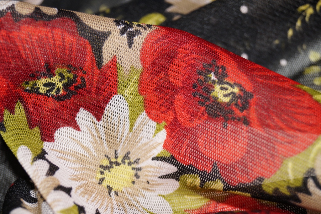 Ткань фатин (сетка) Dolce & Gabbana