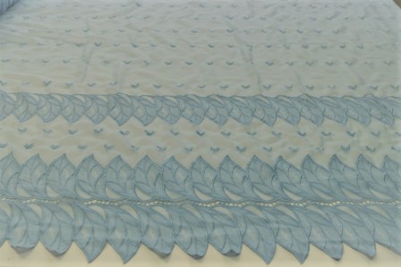 Органза ткань с вышивкой