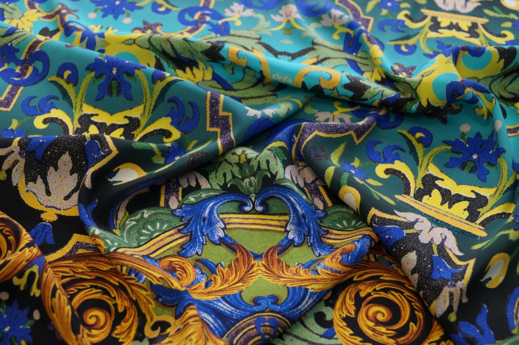 Шелк ткань Dolce & Gabbana