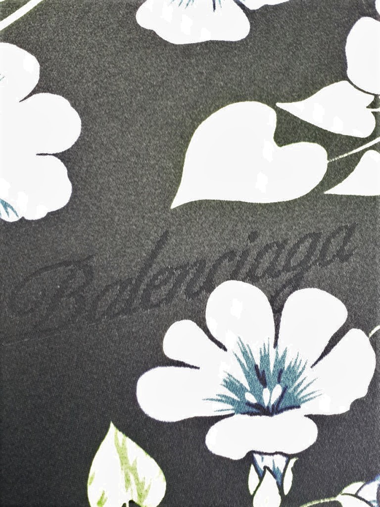 Шелк ткань Balenciaga